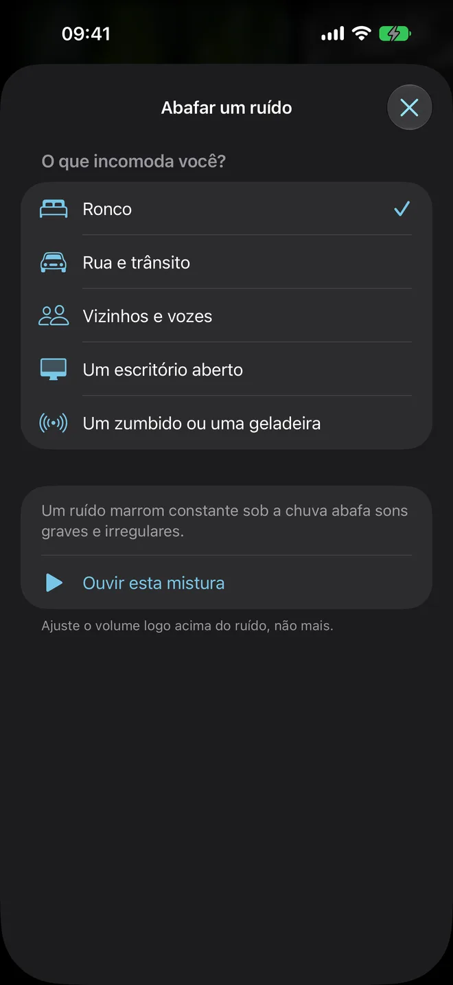 Abafar um ruído: o Oasis pergunta o que incomoda você